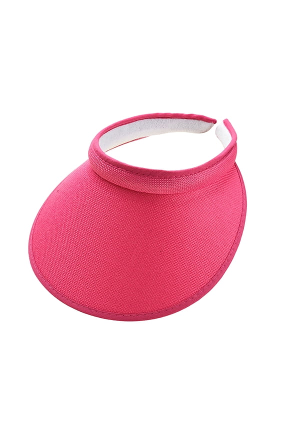 Japanese Sky Top Sunshade Hat Women Summer Outdoor Hair Clip Sunscreen Big Leaf Cycling Headless Sun Hat for Camping Hiking