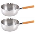 Japanese Stainless Steel Yukihira Saucepans 22cm Cooking Pot, Made in