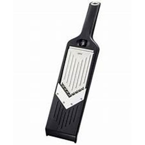 Japanese Steel V - Blade Mandolin with 2 Julienne Blade Attachments