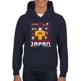 thumbnail image 1 of Japanese Streetwear Aesthetic Emoji - Retro Japan Youth's Hoodie, 1 of 4