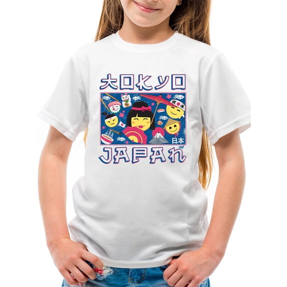 Japanese Streetwear Emoji - Geisha, Sushi, Ramen, Fuji Youth's T-shirt