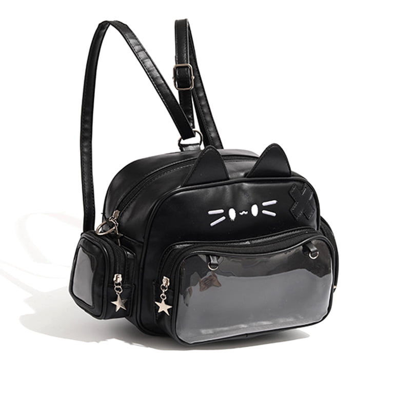 Ita Bag Backpack with Insert Large Capacity PU Leather Crossbody Shoulder Bag Ita Bag Backpack with Insert for Display Star Shaped Itabag  main image 2
