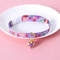 thumbnail image 1 of Japanese Style Adjustable Pet Flower Hollow Bell Collar Cat Dog Collar Dog Rabbit Chinese Style Accessories, 1 of 9