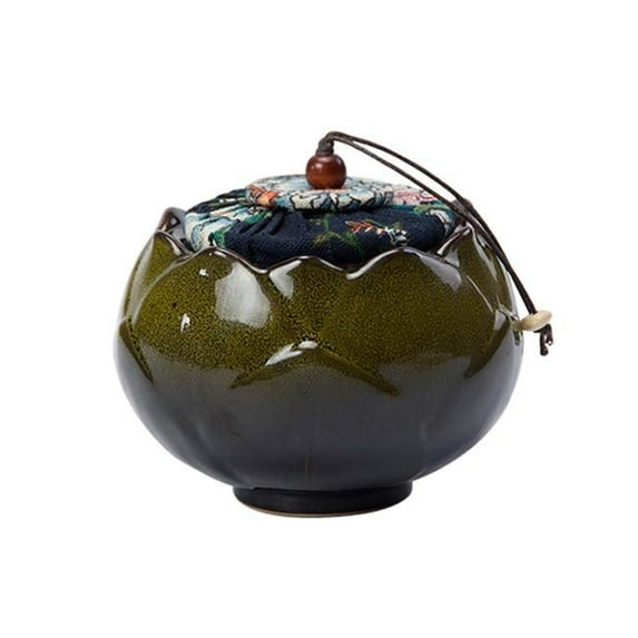 Japanese Style Ceramic Loose Tea Tin & Tea Caddy & Tea Canister - A04