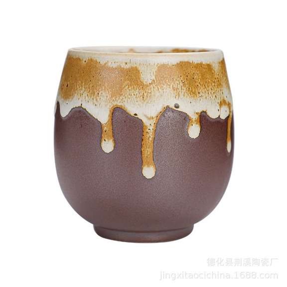 Japanese Style Ceramic Tea, Tea Cup, Coffee Cup, Yerba Mate Set, Ceramic Mate Cup (2PCS)