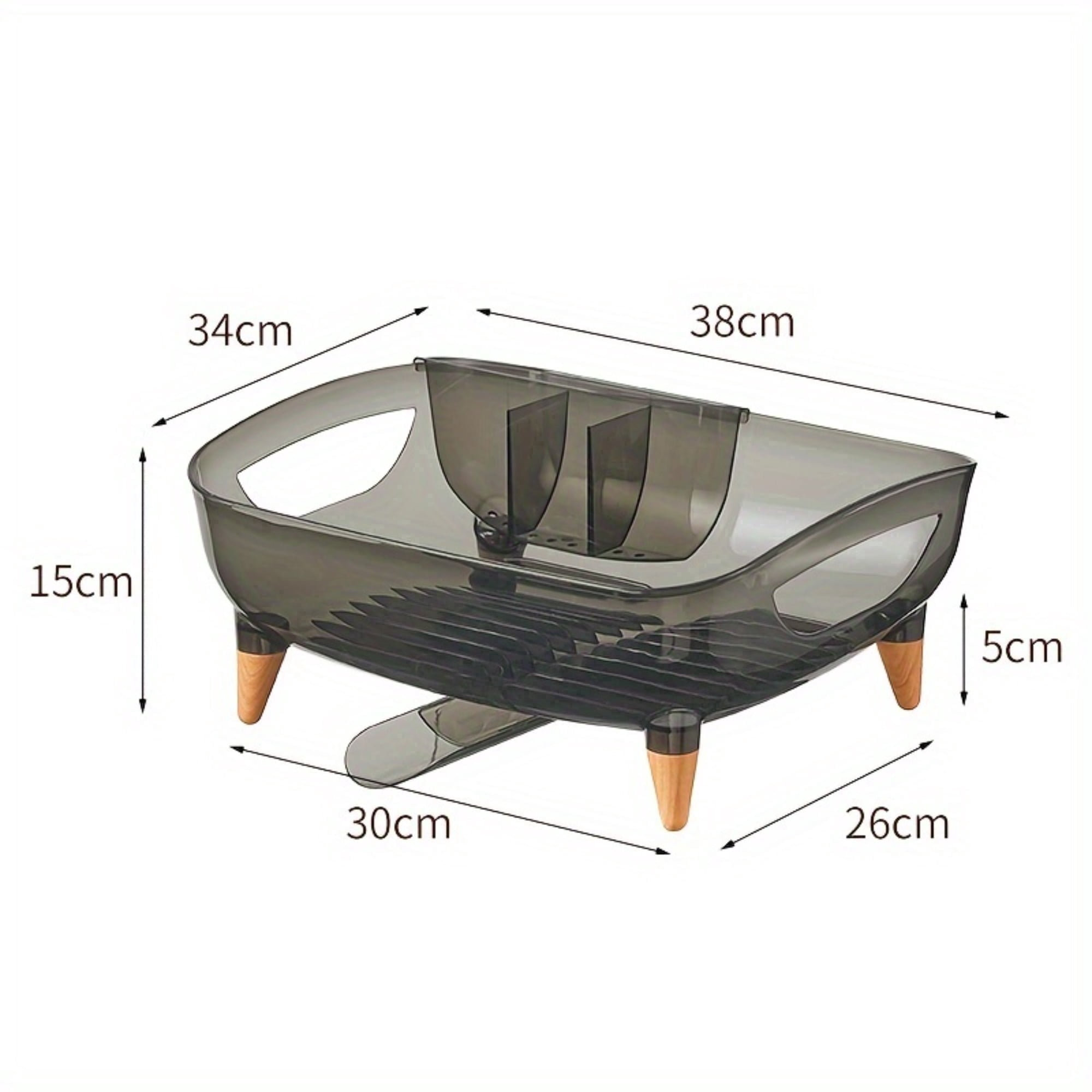 XUNXUNRA PET Foldable Dish Racks