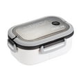 thumbnail image 1 of Japanese Style Double Layer Bento Box, Microwave Safe Lunch Box, Divided Meal Prep Container with Compartments, Portable Food Storage, Leakproof Reusable, 1 of 2