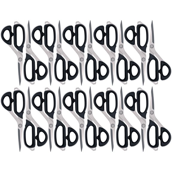 JubileeYarn Japanese Style Fabric Scissors - 8" Black - 10 Scissors
