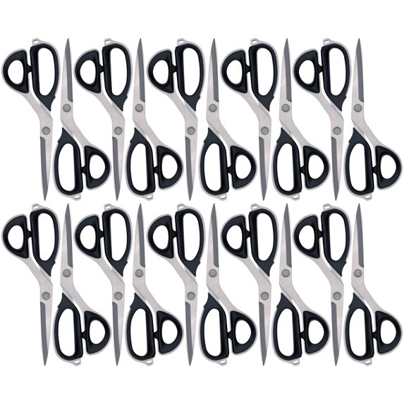 JubileeYarn Japanese Style Fabric Scissors - 9" Black - 10 Scissors