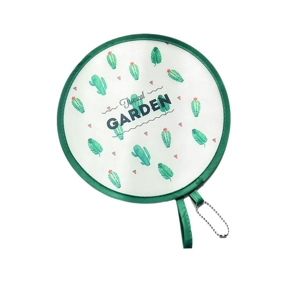 Japanese Style Folding Hand Fan Portable Mini Cartoon Design For Kids And Travel