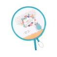 thumbnail image 1 of Japanese Style Folding Hand Fan Portable Mini Cartoon Design For Kids And Travel, 1 of 7