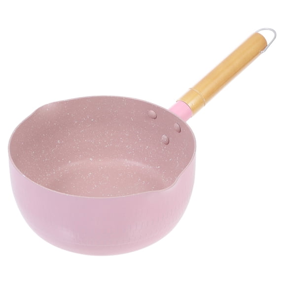 Japanese Style Food Pot Lightweight With Wooden Handle For Soup And Induction Cooking For Home Use And Meals