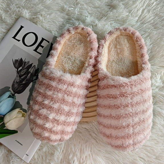 Japanese Style House Slippers, Quiet Soft Sole, Non-Slip, Warm, Unisex