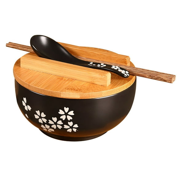 Japanese Style Korean Noodles Rice Bowl Instant Noodle Crockery Bowls for Home Restaurant Dining Room Food Injection