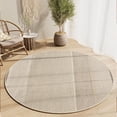 thumbnail image 1 of Japanese Style Living Room Round Large Area Carpet Bedroom Swivel Chair Non Slip Carpets New Coffee Table Antifouling Rug, 1 of 5