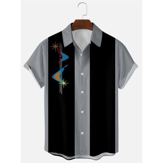 Japanese Style Men's Shirts Summer Cool Casual 3d Print Hawaii Shirts Lapel Short Sleeve Shirt Street Top Men Women Clothes