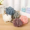 Japanese Style NEWKBO 5Pack Exfoliating Mesh Shower Poufs