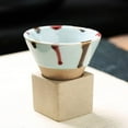 thumbnail image 1 of Japanese Style Retro Ceramic Coffee Cup Rough Pottery Tea Cup Latte Pull Flower Porcelain Cup Pottery Mug For Home Office, 1 of 6