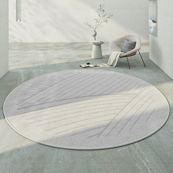 Japanese Style Rugs for Bedroom Large Area Living Room ration Round Carpet Simple Chair Floor Mat Home Washable Lounge Rug