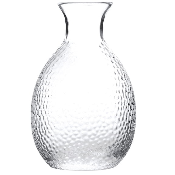 FELTECHELECTR Sake Bottle Glass 1Pcs 4.9X3.1X1.7In Home Use