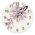 thumbnail image 1 of Japanese Style Sakura Wall Clock Modern Design Living Room Decoration Kitchen Silent Clock Home Decor, 1 of 5