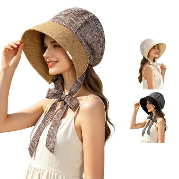 Japanese Style Sun Visor Hat Breathable Sun Cap Lightweight Face Design for Outdoor Activities Wool Blend