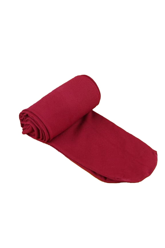 Japanese Style Velvet Candy Color Tights, Opaque Footed Pantyhose for Women, Soft Stretchable Leggings, Everyday Wear Slimming Pantyhose, Sweet Color Tights for Skirts and Dresses Wine