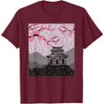 thumbnail image 1 of Japanese Style Vintage Cherry Blossom Softstyle T-Shirt for Men Women Kids, 1 of 5