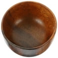 thumbnail image 1 of Japanese Style Wooden Salad Bowls Set, Individual Wood Bowls for Salad, Serving, Kitchen, and Dishware, 1 of 6