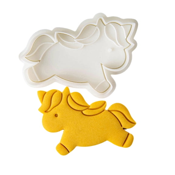 Japanese Styles Horse Cookie Molds Plastic Baking Cast For Baking Fun And Creative Diyer Biscuits Making Home Use