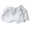 thumbnail image 1 of Japanese Styles Pettipants for Under Dresses Flower Pattern Slip Shorts Ruffled Trim Pumpkin Pants for Women Teen Girls, 1 of 9