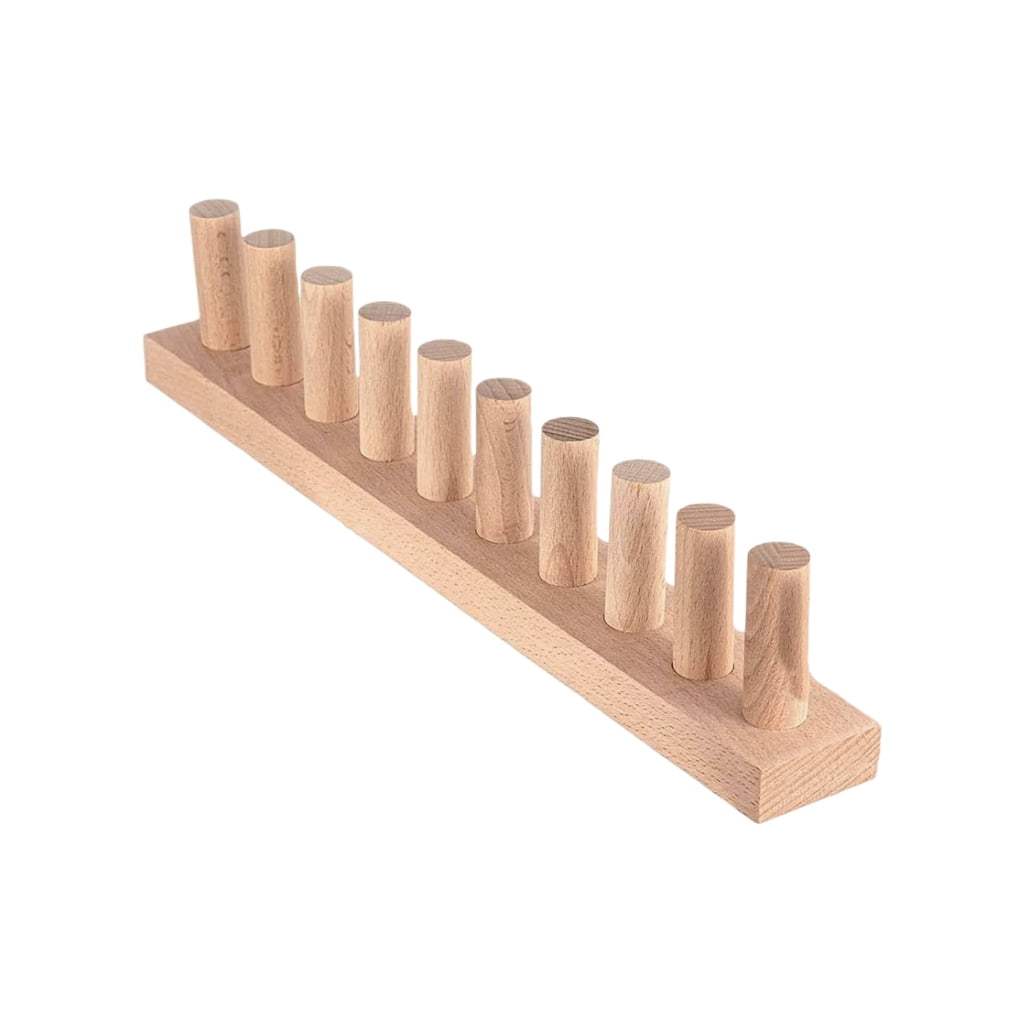Japanese Styles Wood Knitting Rack With Nonslip Base For Various ...
