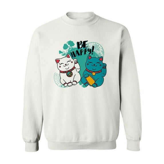 Japanese Symbol Of Luky. Sweatshirt Women -Image by Shutterstock, Female 5X-Large