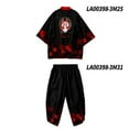 thumbnail image 1 of Japanese Traditional Clothing Invincible Print Kimono Pants Men Retro Yukata Asian Fashion Tang Suit Harajuku Hanfu Yukata Jacke, 1 of 6