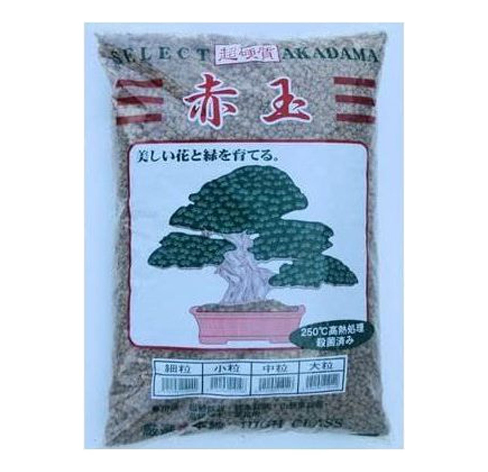 Japanese Triple Red Line Super Hard Akadama for Cactus & Succulent, Top