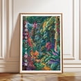 Japanese Tropical Jungle Hope In Darkness Calligraphy Classic Decor ...
