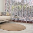thumbnail image 1 of Japanese Tulle Curtains with Rod Pocket, Japanese Sakura Tree Flowers on Umbrellas and Curved Branches Romantic Blooms Art, Sheer Drape for Wedding Party 2 Panels, 7 Sizes, Black Pink, by Ambesonne, 1 of 3