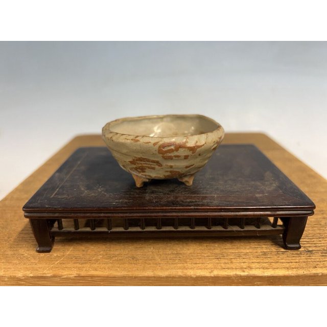 Japanese Unknown Maker Shohin Sized Bonsai Tree Pot 2 3/4 By 1 3/8