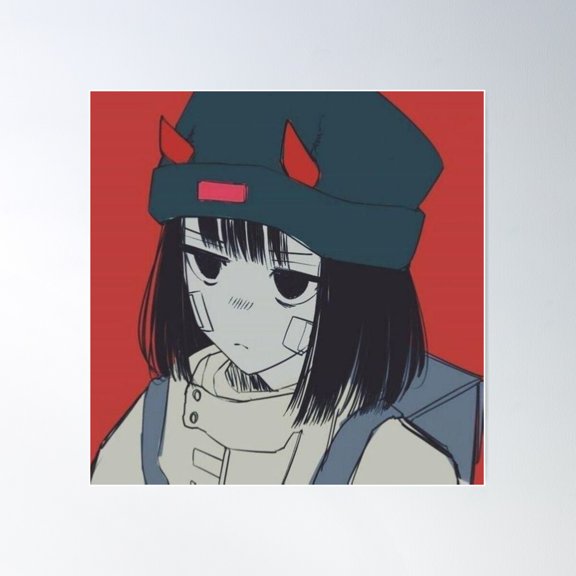 Japanese Urban Art Poster Wall Art, Modern Wall Decor For Living Room Bedroom, 30x30 UNFRAMED