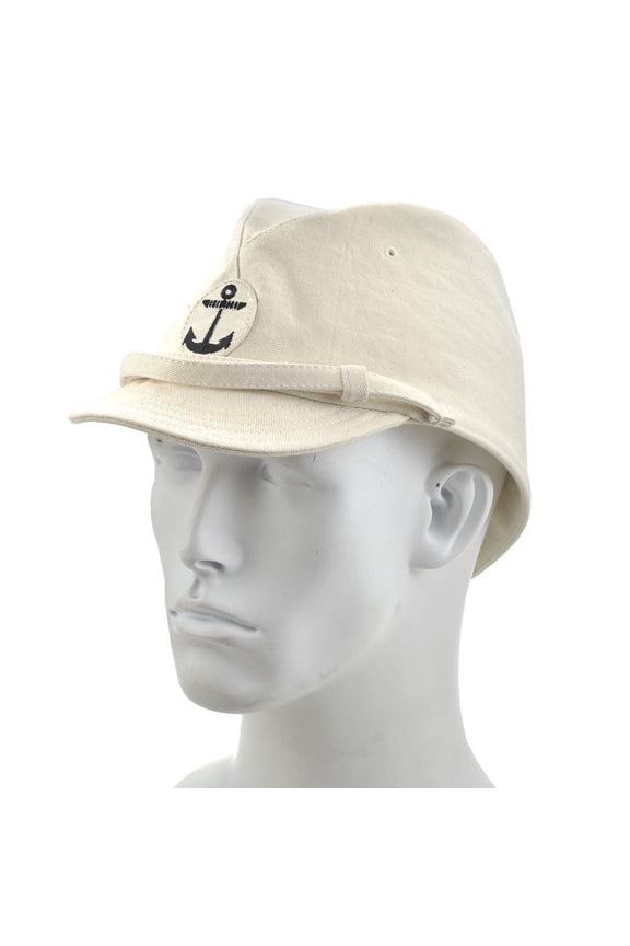 Japanese WW2 Naval Soft Casual Cap, White, Size 59