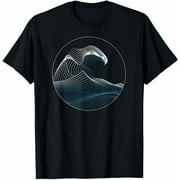 Japanese Wave Graphic Tee Shirt - Perfect Gift - Sizes Small to 5XL