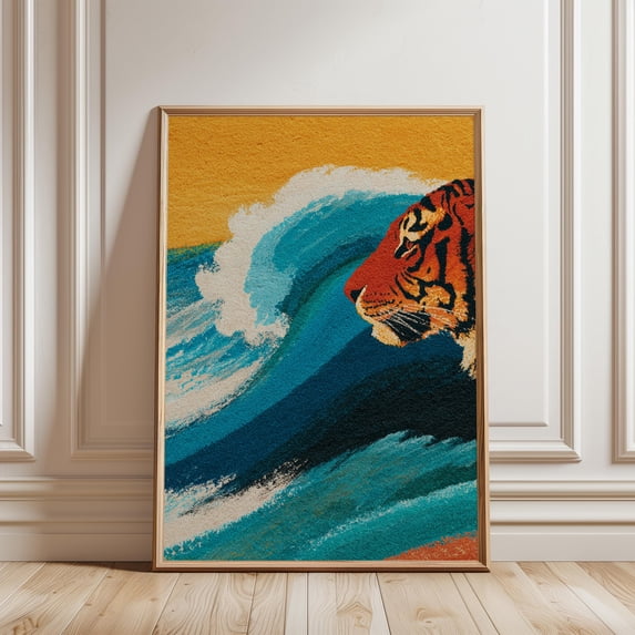 Japanese Wave Tiger Art Print Ukiyo E Ocean Vintage Asian Decor Home japanese-wave-tiger-art-print-ukiyo-e-ocean-vintage-asian-decor-home