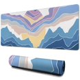 thumbnail image 1 of Japanese Wave XL Gaming Mouse Pad - Non-Slip Rubber Base, Stitched Edges for Extended Durability, Large Gaming Surface, 31.5 X 11.8 Inch, 1 of 7