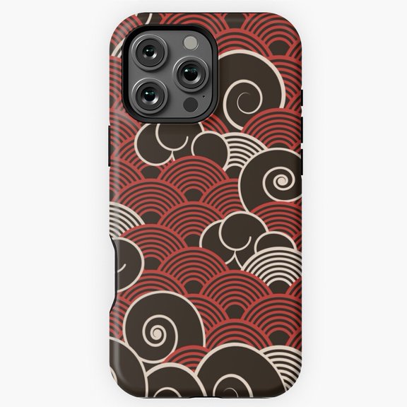 Japanese Waves Great Wave Kanagawa Phone Case for iPhone 16 15 14 13 12 11 Pro Max - Creative Phone M97