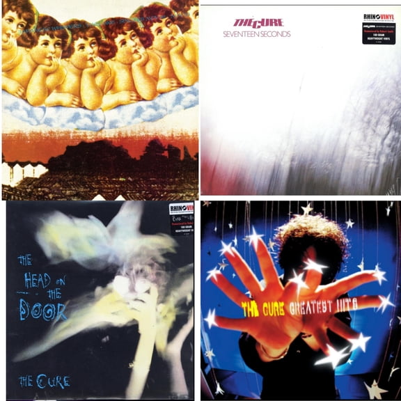 Greatest Hits (2LP) & Head On The Door (180G) & Seventeen Seconds (180G) & Japanese Whispers: The Cure Singles Nov 82:Nov 83 (Clear LP Vinyl/Transclear Sleeve W/ Inner Bag)