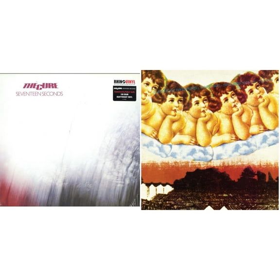 Seventeen Seconds (180G) & Japanese Whispers: The Cure Singles Nov 82:Nov 83 (Clear LP Vinyl/Transclear Sleeve W/ Inner Bag)