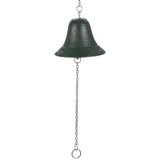 Japanese Wind Chime, Temple Bells Retro Outdoor Hanging Metal Wind Chime Garden, Temple, Green