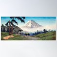 thumbnail image 1 of Japanese Woodbock Art Otome Pass, Hakone (Ca.1932) By Hiroaki Takahashi Poster Wall Art, Modern Wall Decor For Living Room Bedroom, 24x36 UNFRAMED, 1 of 3