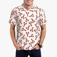 thumbnail image 1 of Polo Shirts for Men, Red lobsters polka dot Breathable Casual Mens Polo Shirts Short Sleeve Button Down Classic Mens Golf Polo Shirts, 1 of 7
