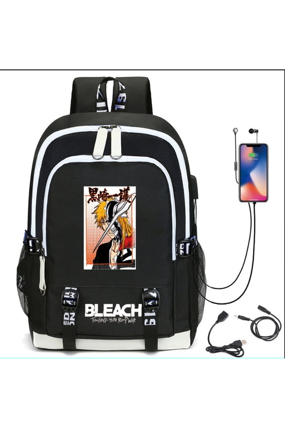 Japanese anime Jujutsu Kaisen anime schoolbag, fashionable backpack for foreign trade, large-capacity backpack, lightweight storage bag